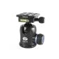 SIRUI K-30X tripod head (aluminum, height: 108mm, Weight: 0.5kg, Loading capacity: 30kg) Black with Removable TY-70S (Electronics)