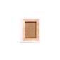 3D picture frame 19 x 28 cm smooth, untreated wood