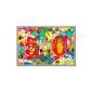 Birthday Games for milestone birthday: 30s, 40s, 50s & 60s: guest paint the Birthday Number - Party Games - Birthday Gifts: A wooden mosaic to paint - paint wooden puzzle - 80x55 cm (toys)