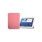 VEO | Cover Smart Case for Samsung Galaxy Tab 10.1 3 compatible with the on / standby (ROSE) (Electronics)