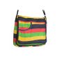 Rasta hippie knit shoulder bag 'Jamaica' (Textiles)