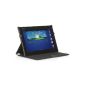 StilGut, UltraSlim, pocket with support function and presentation for the tablet Sony Xperia Tablet Z, Black (Electronics)