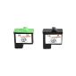 1 x 2 cartridges compatible with Lexmark 16 + 26