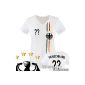 Comedy Shirts - WORLD CHAMPION 2014 - GERMANY - Wunschname u NUMBER -. Women's V-Neck T-Shirt - Various.  Sizes (Misc.)