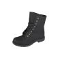 LADIES BOOTS Heel Lace-BOAT IN DIFFERENT COLORS damenschuh (Shoes)