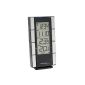 Techno Line WS 9765-IT temperature station black-silver (household goods)