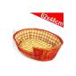 Dog Basket 62x48x17cm wicker basket animal basket cat basket roost Cup (Misc.)