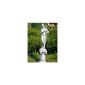 Figure antique woman sculpture on ionic column H 101 cm statues made of concrete (garden products)