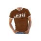 Coole-Fun-T-Shirts T-Shirt Angeln - Fischen evolution - Angler RINGER - T-Shirt - Men (Clothing)