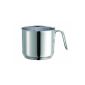 Domestic TOP Selection by Maeser, Varuna series, milk pot 14 cm, made of high quality 18/10 stainless steel, induction, liter scale (household goods)