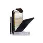 Yousave Accessories HT-DA01-Z627 Leather Case + Stylus Pack + Screen Protector + Polishing Cloth for HTC One X Black (Accessory)