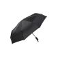 Limuwa Umbrella RAIN DELUXE pocket umbrella - large diameter - TÜV certified (Luggage)