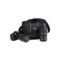 BESTEK® backpack nylon and water-resistant Shoulder Bag Camera Case rigid waterproof SLR Black-BTDB02-EN (Electronics)