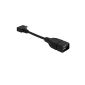 Delock Cable Micro USB type B male angled> USB 2.0-A female OTG 11 cm (Accessories)