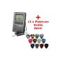Tuner for guitar and bass with built-in metronome!  + Free gift 12 x Plectrum