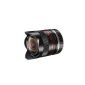 Walimex Pro 8mm 1: 2.8 Fisheye Lens II CSC (angle 180 degrees, MC lenses, large depth of field, fixed lens hood) for Sony E-Mount lens mount black (Accessories)
