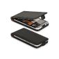 Donzo Magnetic Flip Case for HTC One M7 black (Accessories)