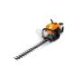 Rotfuchs® 1.22 PS petrol hedge trimmer HDTR26 Orange with 25.4 cc, 55cm bar length (garden products)