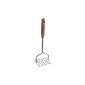 Metaltex 195100010 potato masher with wooden handle chrome (household goods)