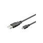 Wentronic USB cable (A male to Micro B connector) 1m (accessory)