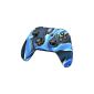 iProtect Silicone Protective Case for Microsoft Xbox One Controller Skin in Black Blue (Electronics)