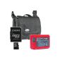 SET with pocket Mantona Sportsbag + Memory Card Kingston Micro SDHC 16GB Class 10 (with adapter)!  BAXXTAR PRO ENERGY quality Battery for Sony NP-FW50 fully decoded - Intelligent battery system - 100% compatible - For Sony Alpha 5000 5100 6000 Alpha 7 Cybershot DSC RX10 - Sony NEX-6 NEX-F3 NEX-7 NEX-7B NEX-7C NEX -7K NEX-3 NEX-3N NEX-C3 NEX-5 NEX-5N NEX-5K NEX-5R - SLT A55 A33 A35 A37 A3000 (Electronics)