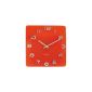 KARLSSON KA4400 clock Vintage glass red (Misc.)