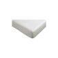 Ikea fitted sheet KNOPPA without bleaches White 90 x 200 cm, thickness max.  mattress 25 cm