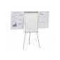 MOB flipchart with 2 side arms - 190x70cm - magnetically labeled, height adjustable (Office supplies & stationery)