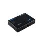 Ligawo ® HDMI Switch 3x1 - Basic 1080p 3D - automatic remote control IR receiver (electronics)
