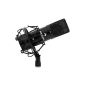 Auna MIC-900B USB condenser microphone for studio recordings including Spider (16mm capsule, cardioid, 320Hz - 18KHz). (Electronics)