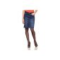 TOM TAILOR Ladies Skirt (knee-length) 55,121,490,070 / fresh denim (Textiles)