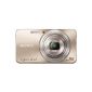 Sony DSC-W570N Digital Camera 16.1 Mpix Doré (Electronics)