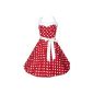 Zarlena Rockabilly 50s polka dots dress in multiple colors and sizes 34 36 38 40 42 44 46 (textiles)