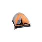 Family tent dome tent for up to 6 people Orange Black (Misc.)