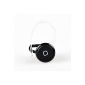 Mercurymall® New Mini Bluetooth Wireless Headset Earphone téléphonner / Music (Black (Music ecoutuer))