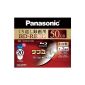 Panasonic Blu-ray Disc 20 Pack - BD-RE DL 50GB 2x Speed ​​Rewritable Ink-jet Printable (2012) (japan import) (Personal Computers)