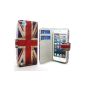 Master Accessory Case PU Leather for Apple ipod touch 5 Pattern Book Style / Flag of the United Kingdom Vintage - Random model (Accessory)