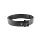 Leather belt without buckle | Belts for Loop | Several colors | Total Length 89-130 cm (Clothing)