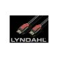 Lyndahl SL-A HDMI 1.4 cable, High Speed ​​with Ethernet 10m (Electronics)