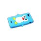 Sony Xperia J ST26i Penguin BLUE protective sleeve Silicone Case Cover Shell Case 3D thematys® (Electronics)