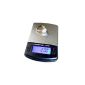 Digital scale precision balance weighs precisely in 0.01 g increments 100g, pocket scales, coin scales, gram display