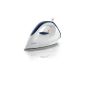 Philips GC160 / 02 Dry iron with Dynaglide soleplate, 1200 W, white / blue (household goods)