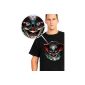 Digital dudz Movable eyes T-Shirt Halloween Crazy clown (Toys)