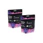 MULTIPACK (1BK, 1C) = 2 x PG-37 CL-38 Compatible Ink Cartridges with Chip for Canon Pixma iP1800, iP1900, iP2500, iP2600, MP140, MP190, MP210, MP220, MP470, MX300, MX310 (Electronics)