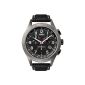 Timex Men's Watch Chronograph XL Chronograph Leather T2N390 (clock)