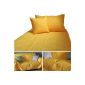Homescapes Ultrasonic Throw Sofa Yellow Quilted bedspread for 2 people 150 x 200 cm 100% Polyester (Kitchen)