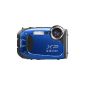 Fujifilm FinePix XP60 digital camera (16.4 megapixels, 5x opt. Zoom, Full HD, 6.9 cm (2.7 inch) LCD CMOS sensor, HDMI, image stabilization, USB 2.0) Blue (Electronics)