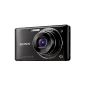 Sony DSC-W380B Digital Camera (14 Megapixel, 24mm Sony G wide angle lens with 5x optical zoom, 6.9 cm (2.7 inch) LCD screen, HD video (720p)) (Electronics)