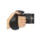 First2savvv OSH0701 genuine leather hand strap DSLR Cameras DSC-RX10 SONY DSC-H300 Nikon D5300 Nikon DF with UV filter protection Holster bag (Electronics)